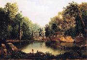 Robert S.Duncanson Little Miami River Sweden oil painting artist